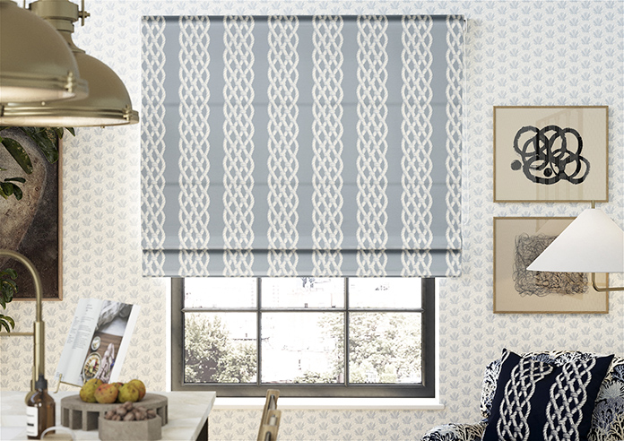 Knots, Misted - Roman Blind - Image 3
